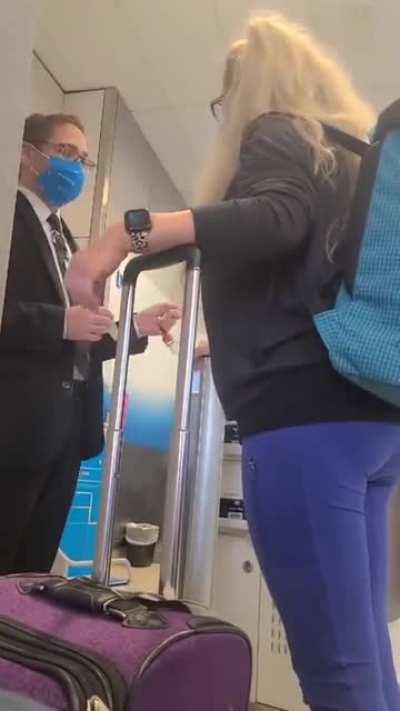 WCGW You called my Employee a B***h? You're not flying! Bye!