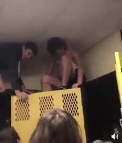 Boys before sport lesson