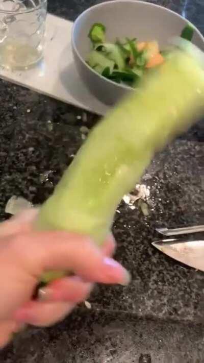 Thanks, I hate floppy cucumbers