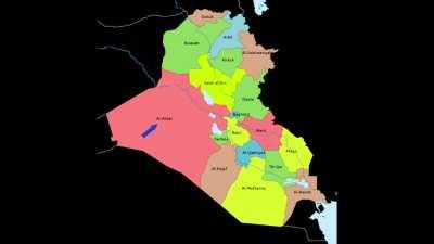 The provinces of Iraq.
