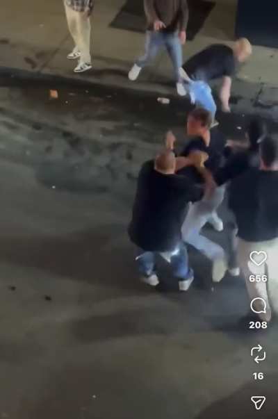 Bareknuckle fighter Johnny &ldquo;Cannoli&rdquo; Garbarino sparked a melee outside of Barstool Sansom Street (Philadelphia) last weekend.