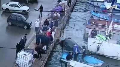 Wcgw teaching someone to drive near boats