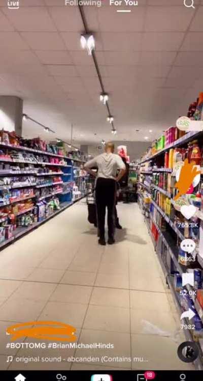 She just wanted to get groceries