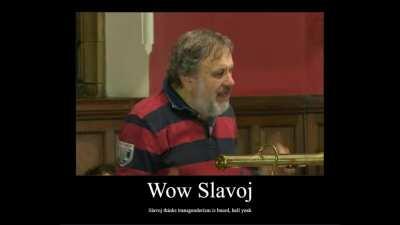 Zizek our trans comrade (trash OC)