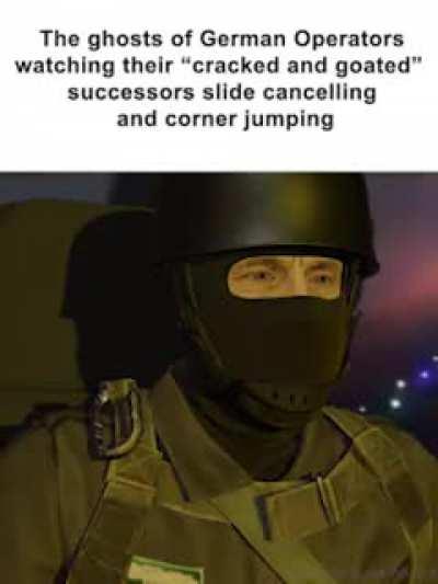 The ghosts of German operators watching their 