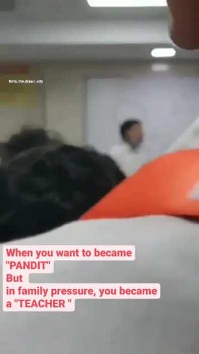 When you were destined to be a pandit, but your future holds something else