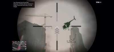 A nice snipe on a annoying online player using a buzzard