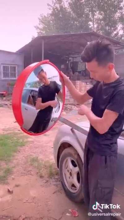 This is the perfect place for this masterpiece