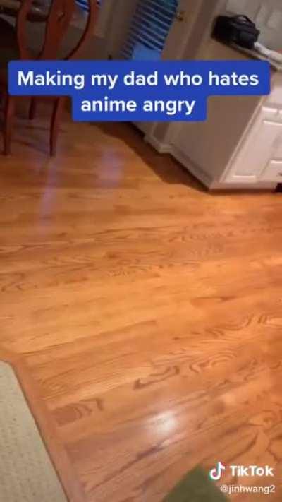 Gotta show waifu to dad