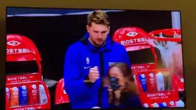 Luka with some love for himself