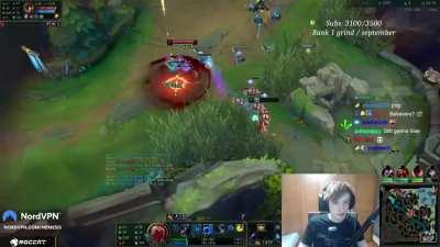 Nemesis absolutely breaking ankles in as support in high elo Korean SoloQ