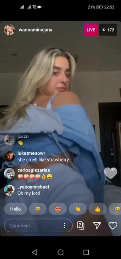 She just asked if she should make an Only Fans 😂