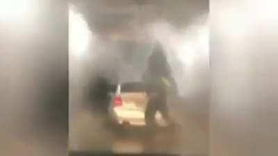 Accidentally hits a CR, The CR: