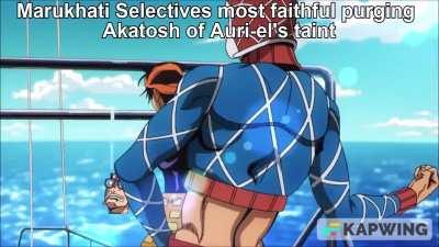 Wholesome Alessian order priests hepling their go-