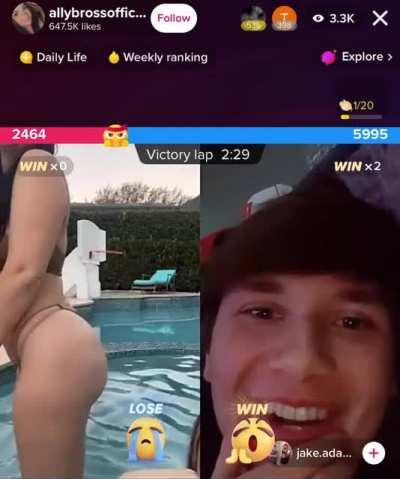 Twerking on live