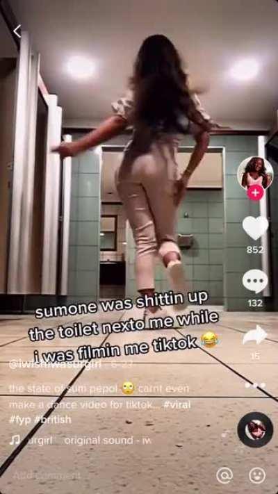 imagine having the AUDACITY to shit in a toilet