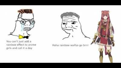 Rainbow waifus are best waifus