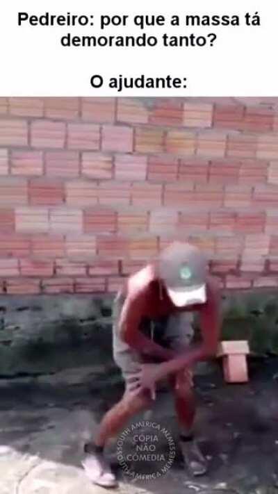 Por isso que minha casa tá caindo