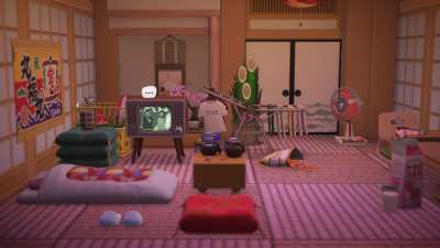 My Japanese-retro themed hotel room!