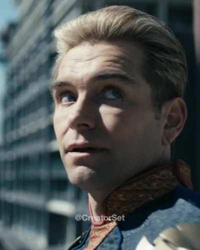 Homelander tells Kermit to JUMP