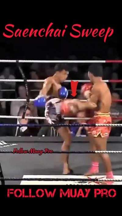 Saenchai Sweep Technique 