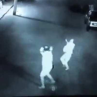 Husband and Wife getting wholesomely weird when no one is watching