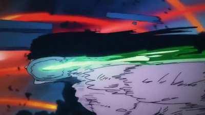 Zoro vs King FINALE went hard.