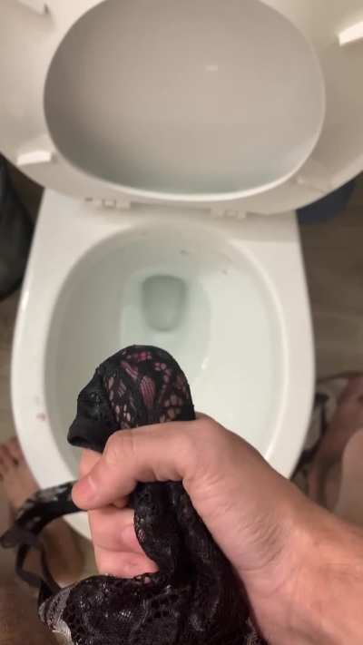 Borrowed my roommates panties