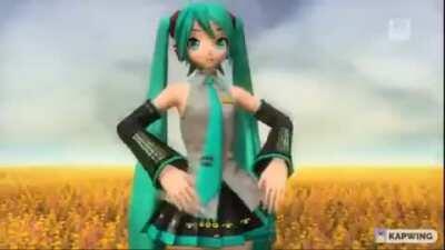 Erik Dalı Oynayan Hatsune Miku (Youtube'dakini de ben yaptım.)