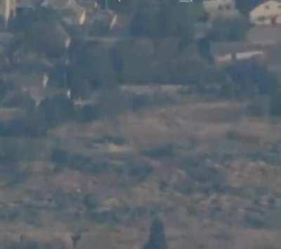 UA pov FPV drone hits a Russian truck near Nova Kakhovka