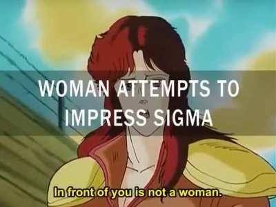 Always put women in their place.