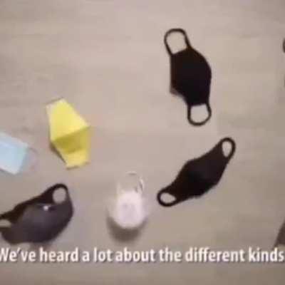 Separate the mask...