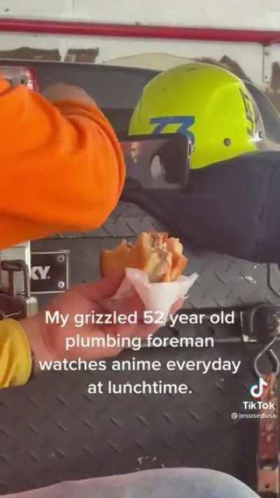 You’re never to old to enjoy anime