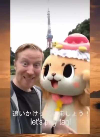 Dude speaks good Japanese.