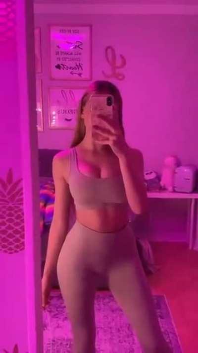 Old video of her showing off her “talents”