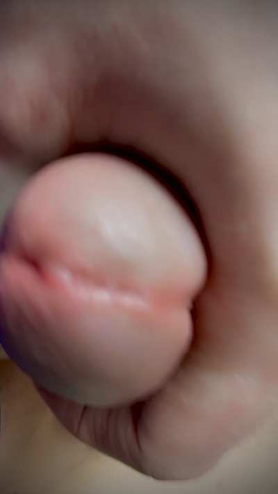 Boxer briefs around my ankles 🥵 cut cock in my hand 😩 cum watch 👀 my POV this morning 😏