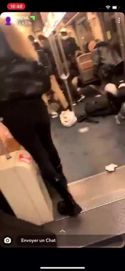 Paris metro is something else