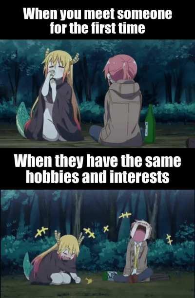 You and me, we are buddies now!