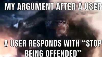 “Bro you’re just too easily offended” and then they comment blatant transphobia