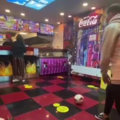 Ruining someone's meal is cool.