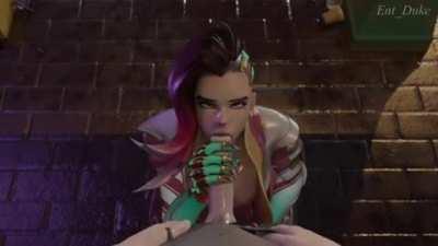 Sombra sucking (Ent_Duke)