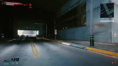 Absolutely no remorse for pedestrians in City Center. But I knew I had to add the appropriate soundtrack...