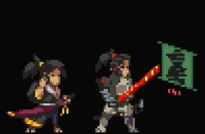 A pretty small animation, it plays only twice in the whole game, but its still, really neat