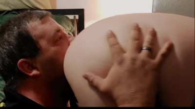 I tongue fuck my wife from behind