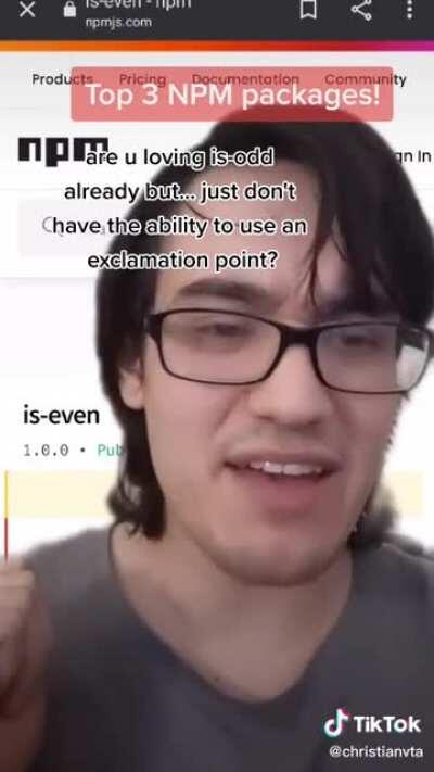 This video is odd....