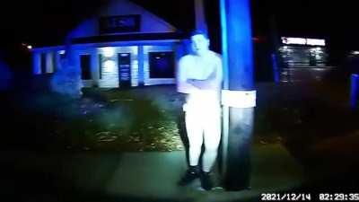 Guy wearing a diaper out in public gets stopped by the police