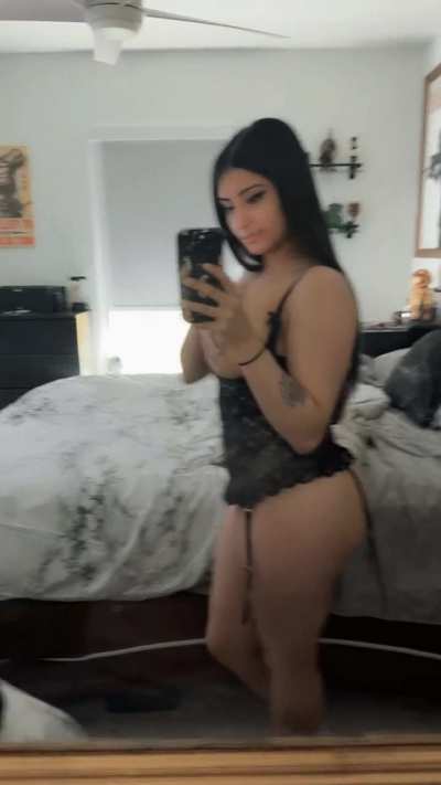 Take me as I am — just me, the mirror, and a little playful vibe