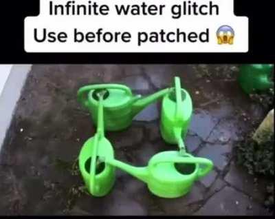 abuse it quick or the god will fix