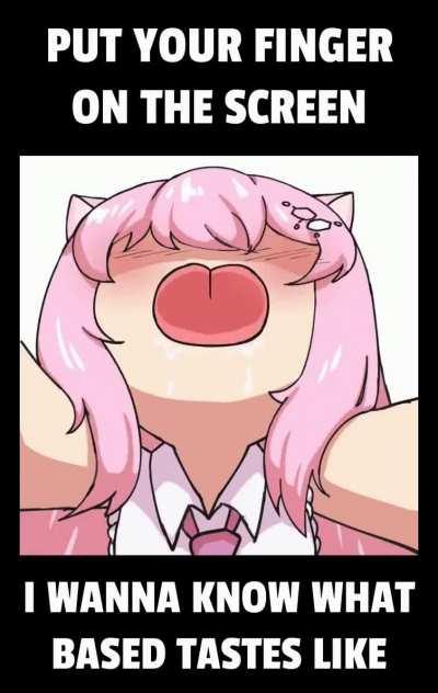 If you don't then ur a pussy