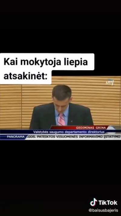 Niekas nežino...